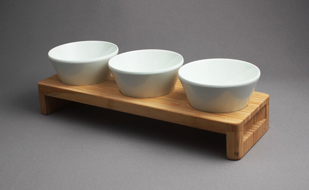 סט דרגש במבוק 29X11 ו-3 קערות (207204) 1/6 EFAY