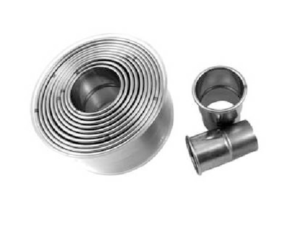 סט מיקדים עגול חלק 14 יחידות קוטר 12.5 ס"מ גובה 6 ס"מ