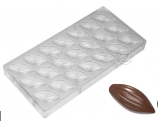 תבנית שוקולד פולי קקאו 21 שקעים פוליק' CW 1798 chocolate world