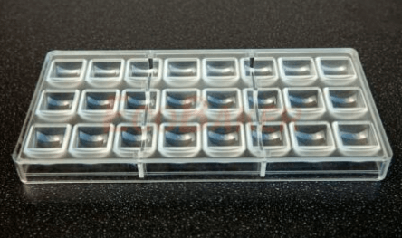 תבנית שוקולד כרית 24 שקעים פוליק'  CW-1865 chocolate world