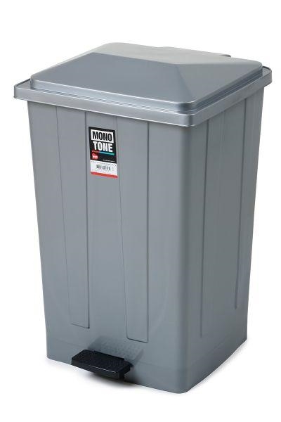 פח דוושה/פדל 86 ליטר אפור  41/44/70.5 ס"מ BORA