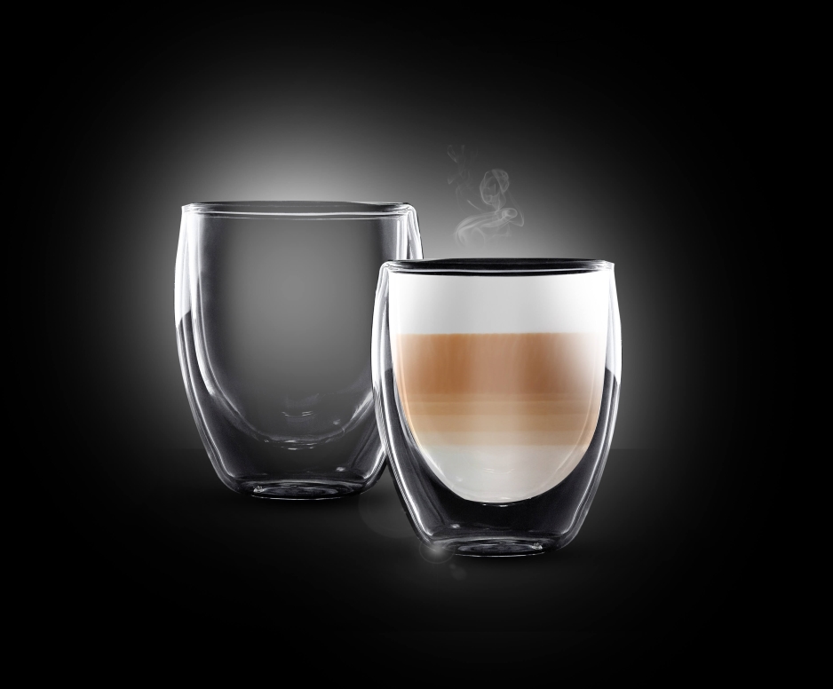 כוס זכוכית כפולה דאבל COLOMBIA ESPRESSO 15CL