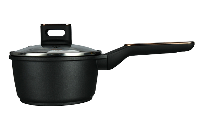 קלחת 18 ס"מ 1.9L ציפוי אבן נון סטיק+מכסה  ELITE