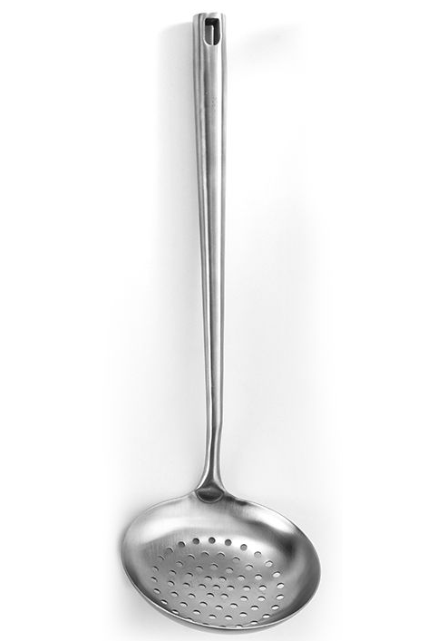 מצקת/כף סינון 11 ס"מ נירוסטה מאט 37 ס"מ יח' אחת SELECT HD