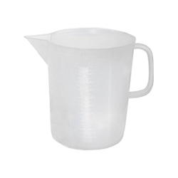 כד מידה פלסטיק 3 ליטר ידית פתוחה סימון חרוט(תואם 19108609)