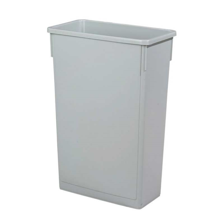 פח בר מלבני אפור 75/50/28 ס"מ 90 ליטר {מכסה נמכר בנפרד}  חריג