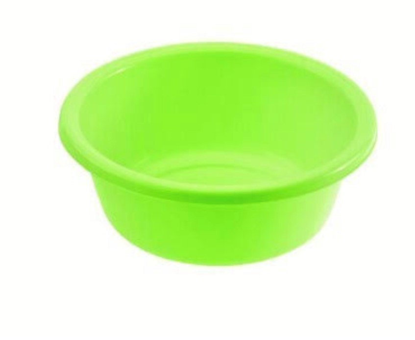 קערה פלסטיק 24 ס"מ צבעוני