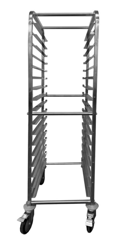 "נטו"- עגלה 17 ( 18 ) מסלולים למגש 60/40 פתיחה 41 ס"מ ECONOMY BOLTED PATENT H-D פטנט 261865 "נטו"