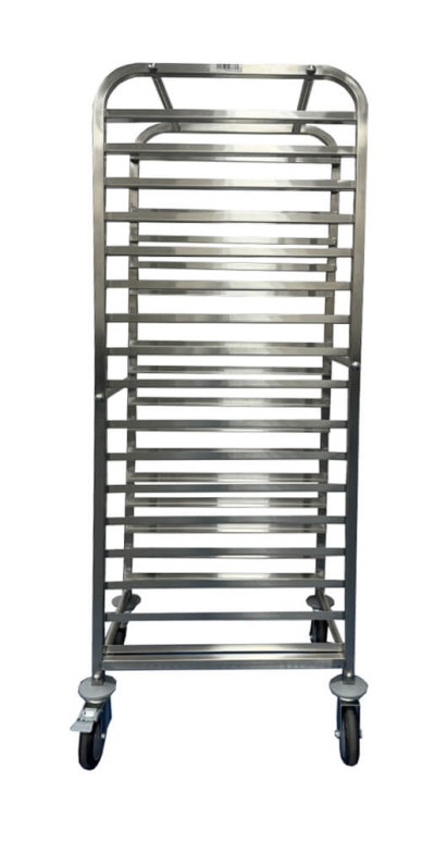 "נטו"- עגלה 17 ( 18 ) מסלולים למגש 60/40 פתיחה 41 ס"מ ECONOMY BOLTED PATENT H-D פטנט 261865 "נטו"