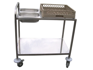 עגלה פינוי לסכו"ם וספלים ( מתאים ל2 יח' גסט' 1/3)