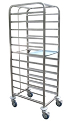 עגלה 12 מסלולים ל-24 מגש מלבן תמה 39*29 ס"מ