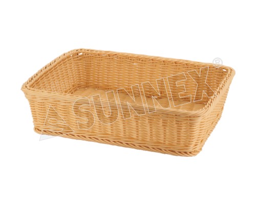 סלסלה מלבן מחוזקת 38/28/9 ס"מ SUNNEX (חצי אסול)