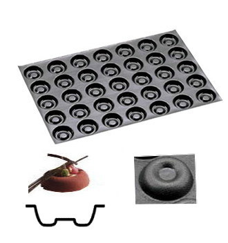 תבנית סיליקון 60/40 ס"מ סברין 35 שקעים (65 מ"מ) 1339 DEMARLE