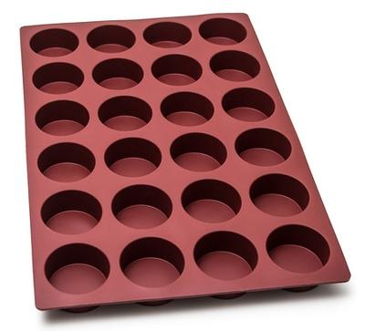 תבנית סיליקון 60/40 מאפינס 24 שקעים MAE (רול)