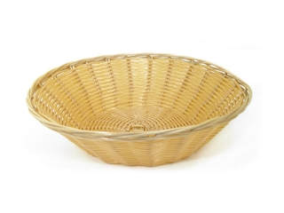 סלסלה ללחם דמויי קש בהיר עגול 20 ס"מ WB1021  880220 (ח.א)