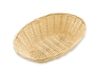 סלסלה ללחם דמויי קש בהיר אובל 15/23 גובה 6 ס"מ 882315