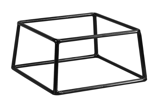 מעמד/סטנד טרפז שחור 18*18*10