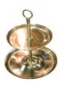 "נטו" - מעמד מעוצב 2 קומות נירוסטה "ארק" "נטו"