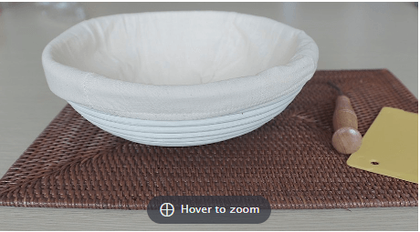 סלסלת התפחה עגולה 20 ס"מ כולל בד התפחה נשלף