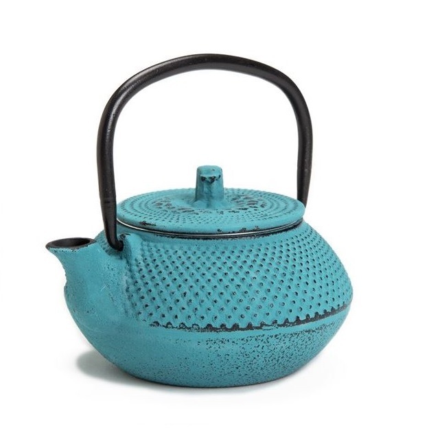 קנקן/קומקום ברזל אישי  30CL טורקיז