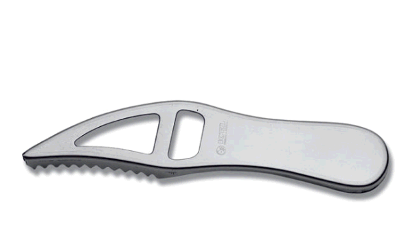 מגרד /מקשקשת לדגים 19 ס"מ נירוסטה ICEL