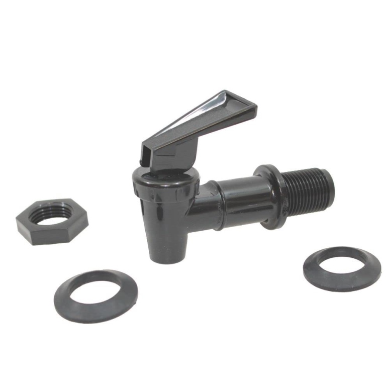 ברז קומפלט  ECONOMY שחור לדיספנסר שתיה