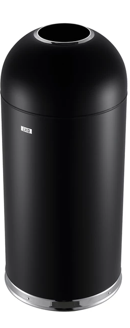פח נירוסטה שחור 56 ליטר ראש כיפה מהודר HD Ø39X88