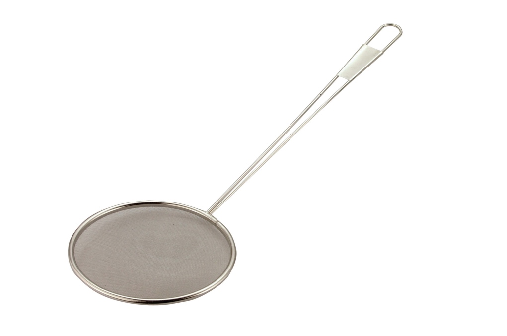 כף סינון רשת לא צפופה נירוסטה 23 ס"מ