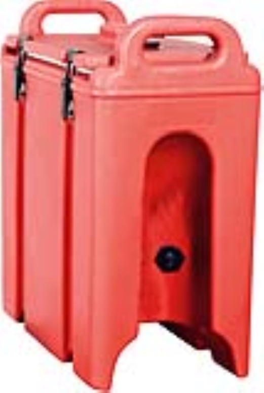 טרמופורט לשתייה/נוזלים  אדום 9 ליטר ללא ברז