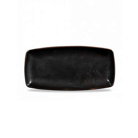 פלטה 29.5/15 ס"מ שחור CHURCHILL METALLIC BLACK