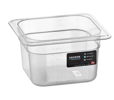 תבנית גסטרונום פוליקרבנוט  1/6-100 BORA 1.4L