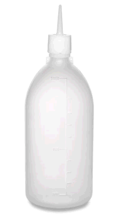 בקבוק זילוף רוטב מקצועי(סקוויזר)פיה ארוכה BORA 1L