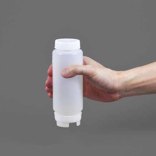 בקבוק רוטב פיפו 12OZ 33CL פייה צהובה FIFO