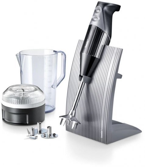 "נטו" - בלנדר מוט במיקס סוויסליין שחור BAMIX  "נטו"