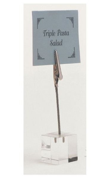 מחזיק כרטיסי ביקור(תנין)12 ס"מ בסיס פרספקס שקוף