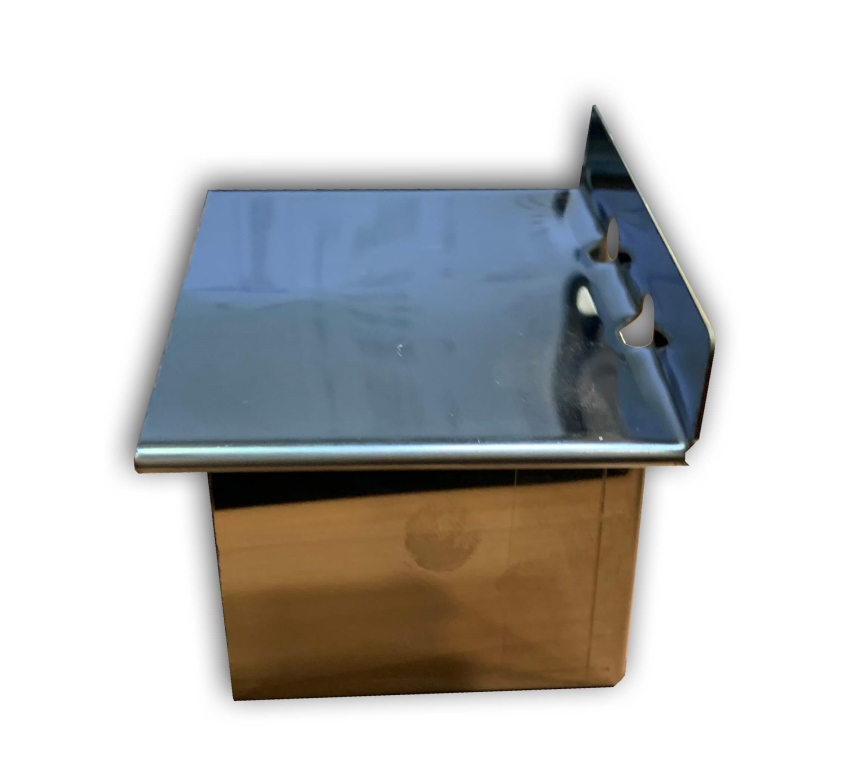 תבנית לחם נירוסטה מיני קסטן צילינדר 6 ס"מ צד פתוח מכסה וטבעת "press  bread"