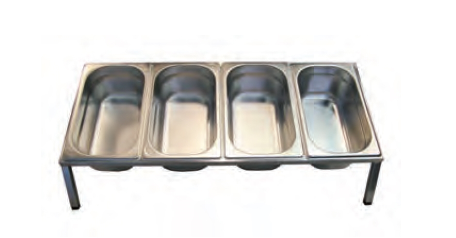 סטנד לתבניות מתקן נירוסטה 50 ס"מ