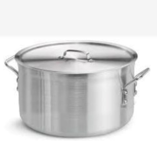 סיר אלומיניום קוטר 30 נמוך 13 ליטר (ג-18.5 ס"מ) + מכסה תוצרת הארץ