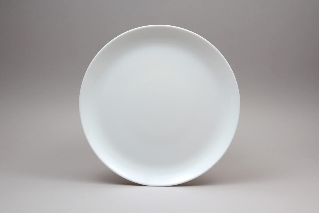 צלחת זכוכית 25 ס"מ לונה לבן( Arcoroc( P1066