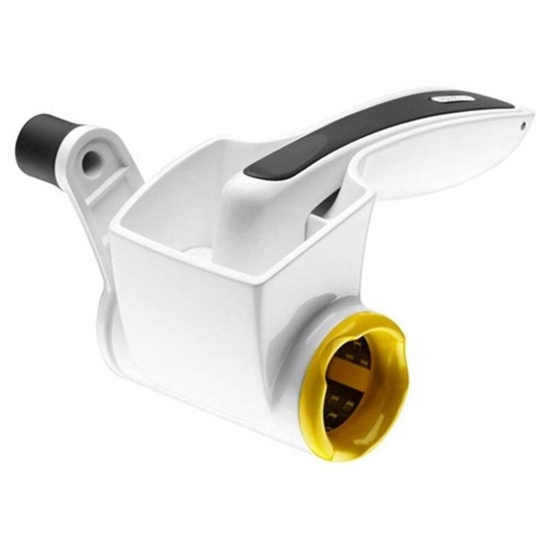 מגרדת גבינה/שוקולד רוטרי ארגומטרי אפור/לבן 21 ס"מ ZYLISS