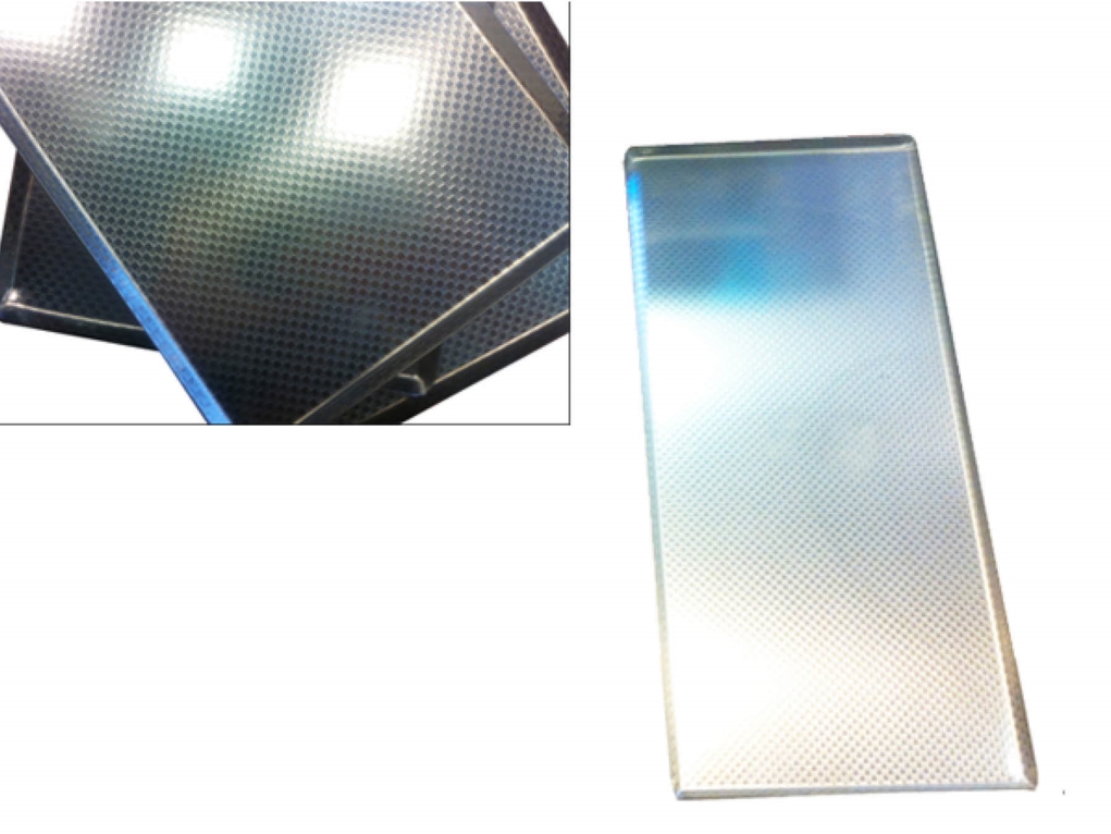 מגש תצוגה אינגליש 35 רוחב 13 נירוסטה DAMA "רקוע" (ארו )