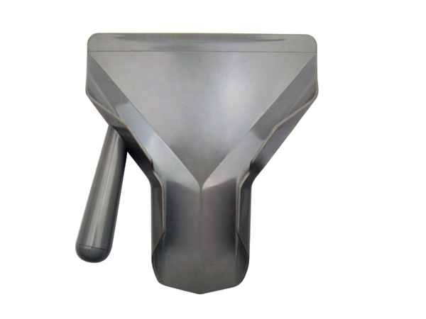 כף לצ'יפס פלסטיק ידית שמאלית