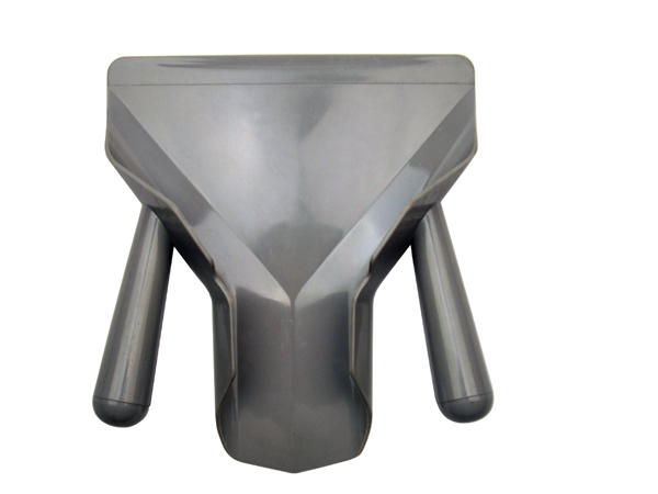 כף מילוי לצ'יפס פלסטיק 2 ידיות