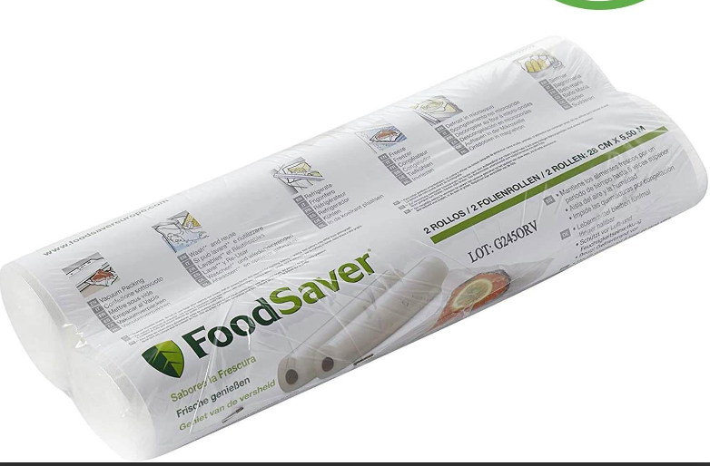 מארז 2 גלילי ואקום גדולים 28X550 ס"מ  FoodSaver "נטו"