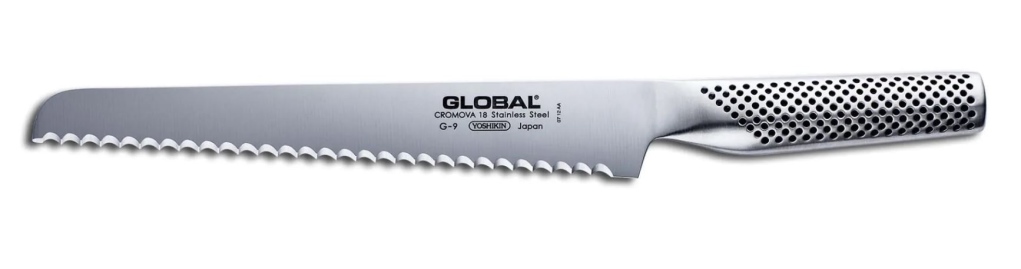 סכין לחם  ומאפים 22 ס"מ GLOBAL