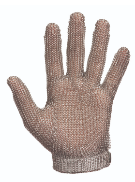 כפפה נירוסטה 5 אצבעות XS ירוק