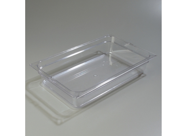 תבנית פוליקרבונט שקוף 1/1/100 (32.5/53 ג-10 ס"מ) 13 ליטר ECONOMY