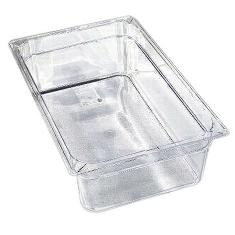 תבנית פוליקרבונט שקוף 1/1/150 (32.5/53 ג-15 ס"מ) 19 ליטר ECONOMY