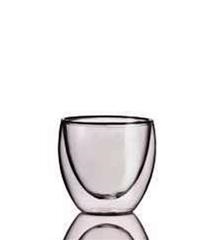 כוס זכוכית כפולה אספרסו רומא ALFA 6CL