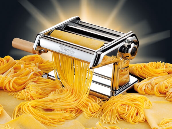 מכונה פסטה 15 ס"מ טיטניה ראש כפול 2 מ"מ 6.5 מ"מ IMPERIA TATIANA